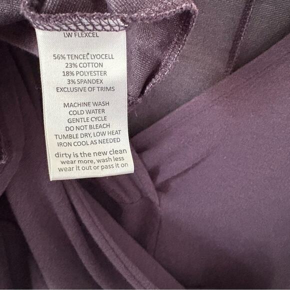 Horny Toad Rosalinda plum purple 3/4 length sleeve v neck tencel mini dress XS - Picture 7 of 8